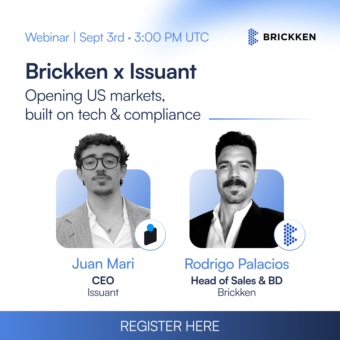 Webinar Brickken x Issuant_1080 Webinar Brickken x Issuant_1080